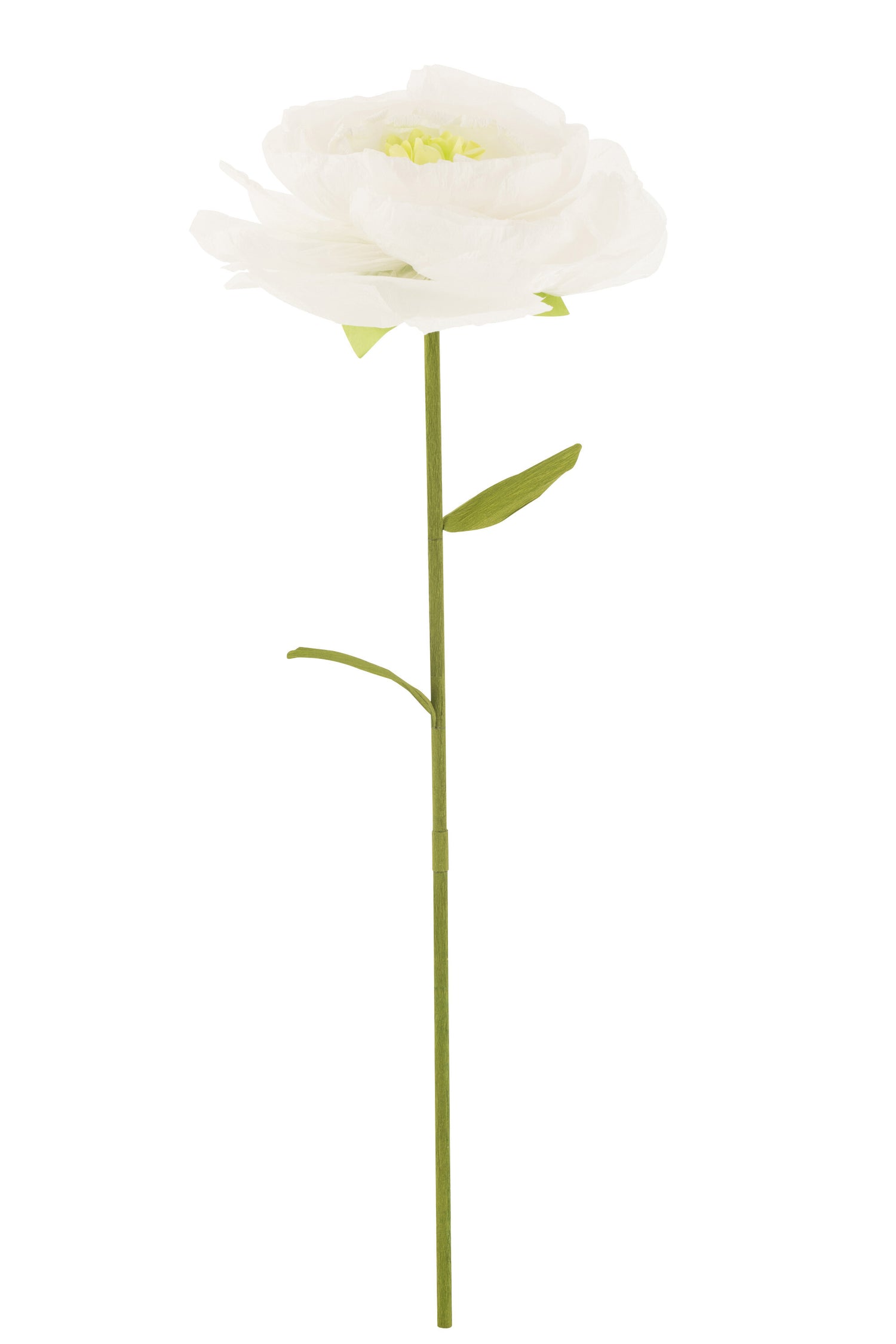 Bloemenpapier Wit Groot