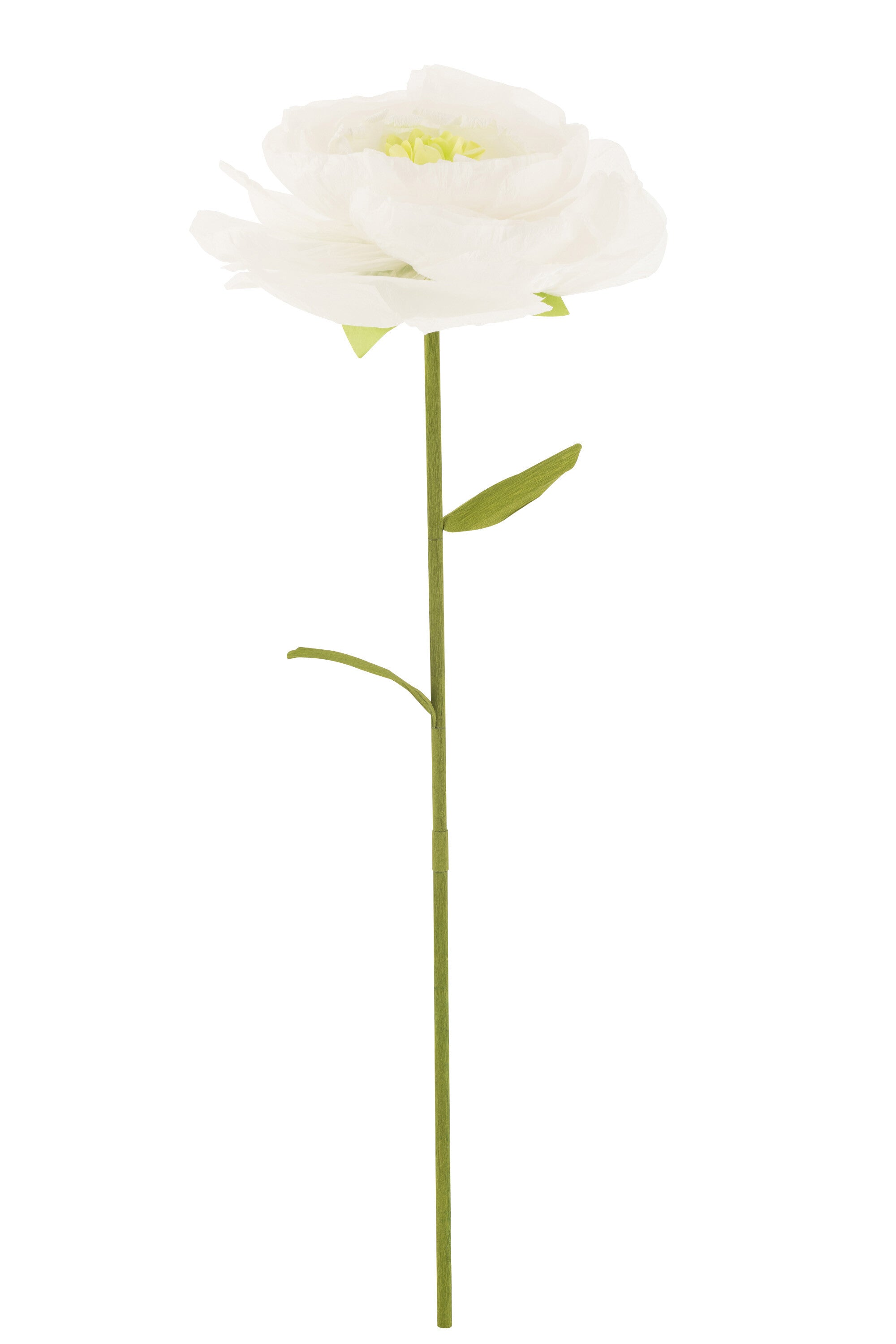 Bloemenpapier Wit Groot