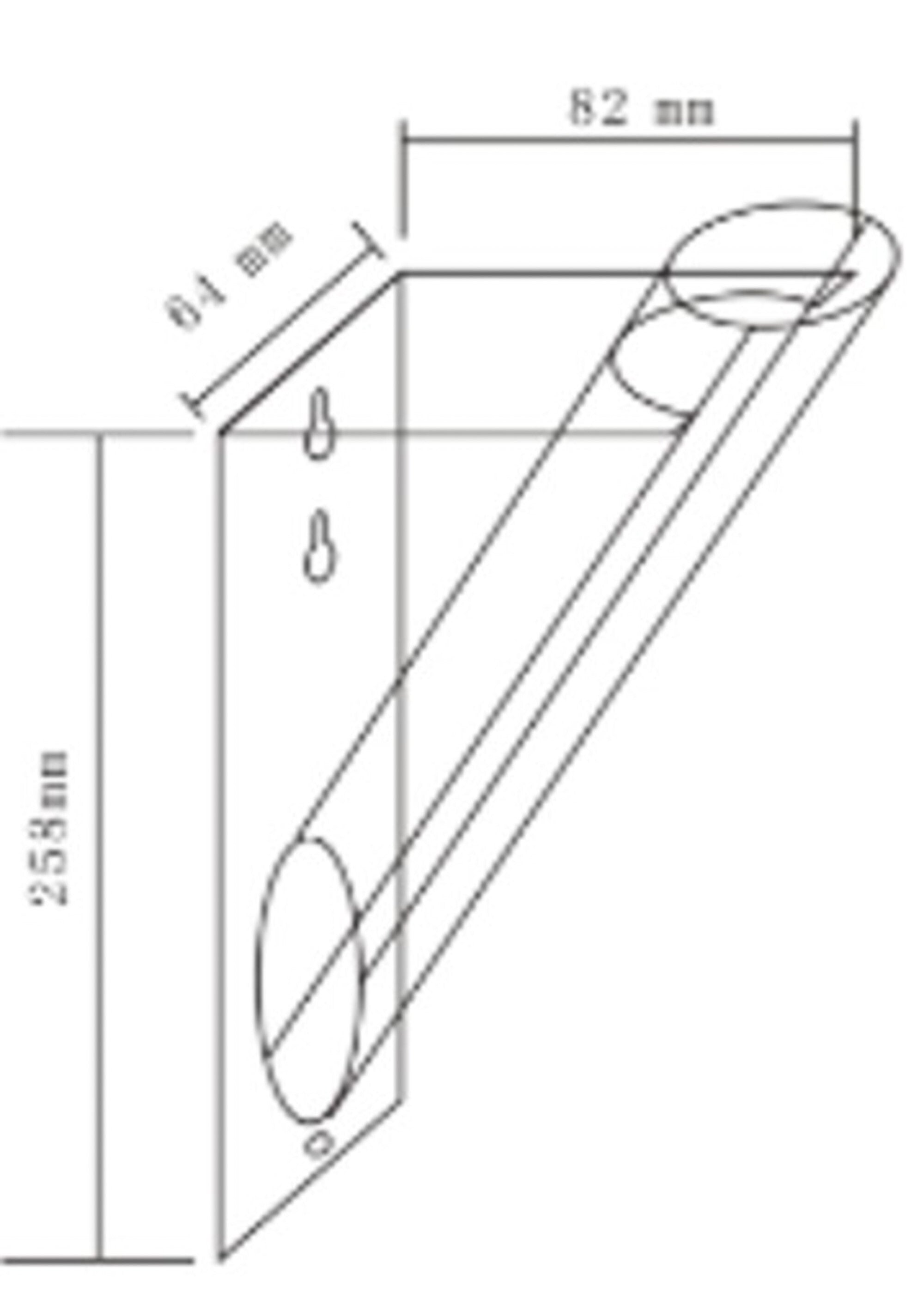 J-Line Bloemenhouder Tube Acryl S - 9.50 cm hoog