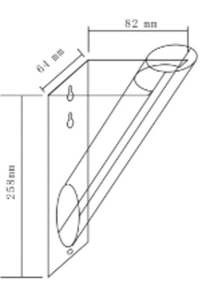 J-Line Bloemenhouder Tube Acryl S - 9.50 cm hoog