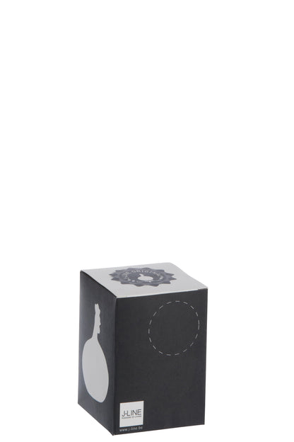 Kip Teksten Schoolborden Keramiek Wit Zwart Klein Assortiment Van 4