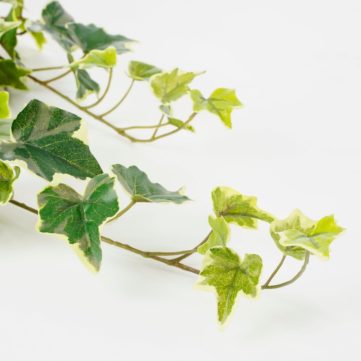 Hedera Kunst Hangplant - H71 cm - Groen Bont