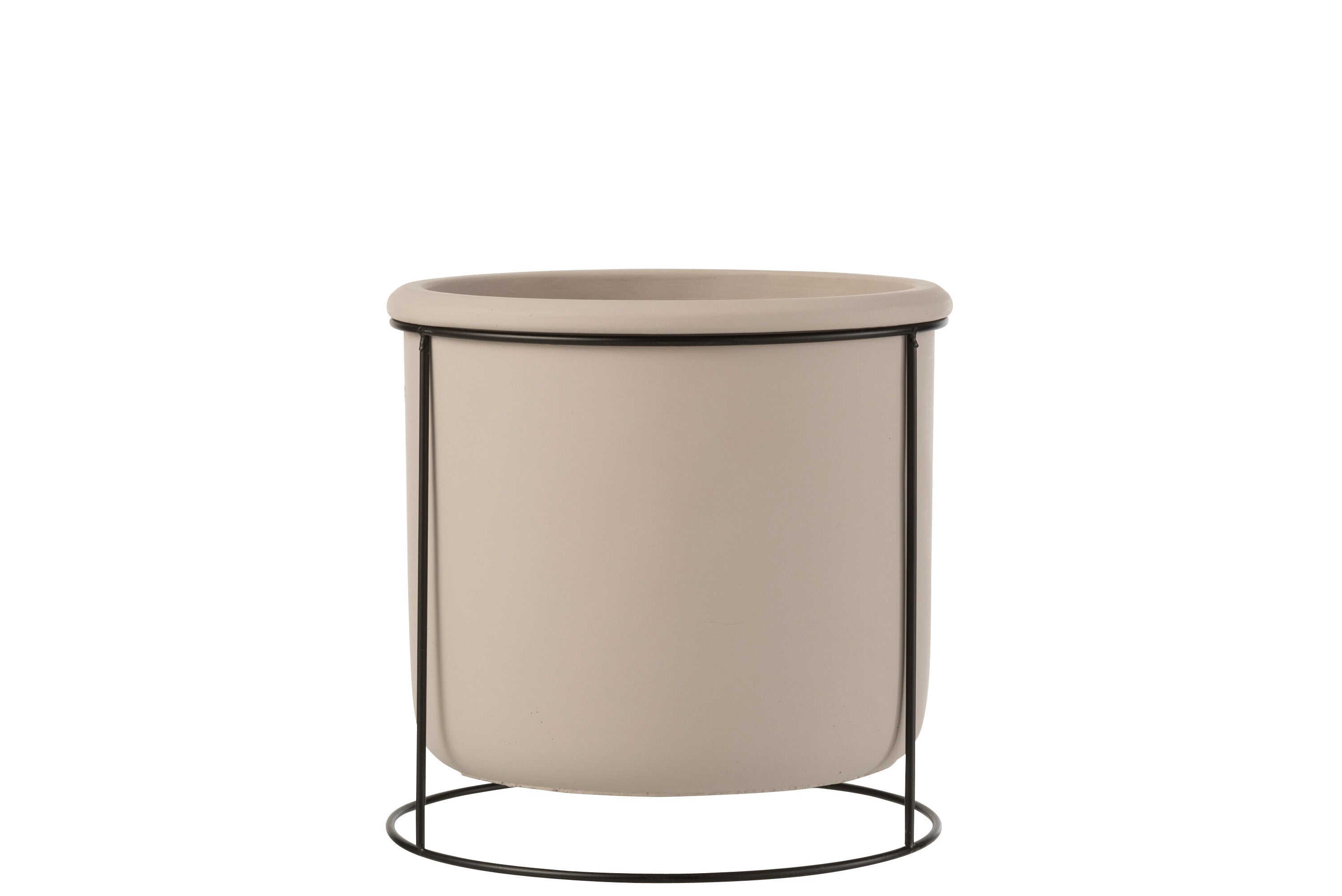 J-Line Bloempot Hangend - cement - taupe - L - ? 20 cm