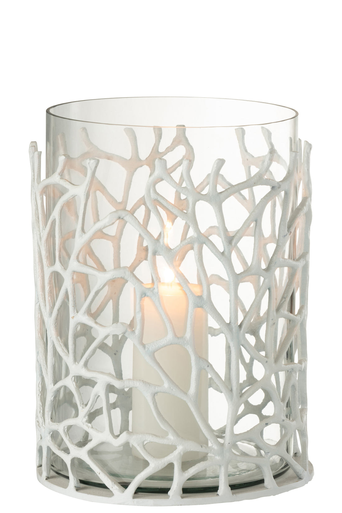 Orkaan Zee Metaal Wit