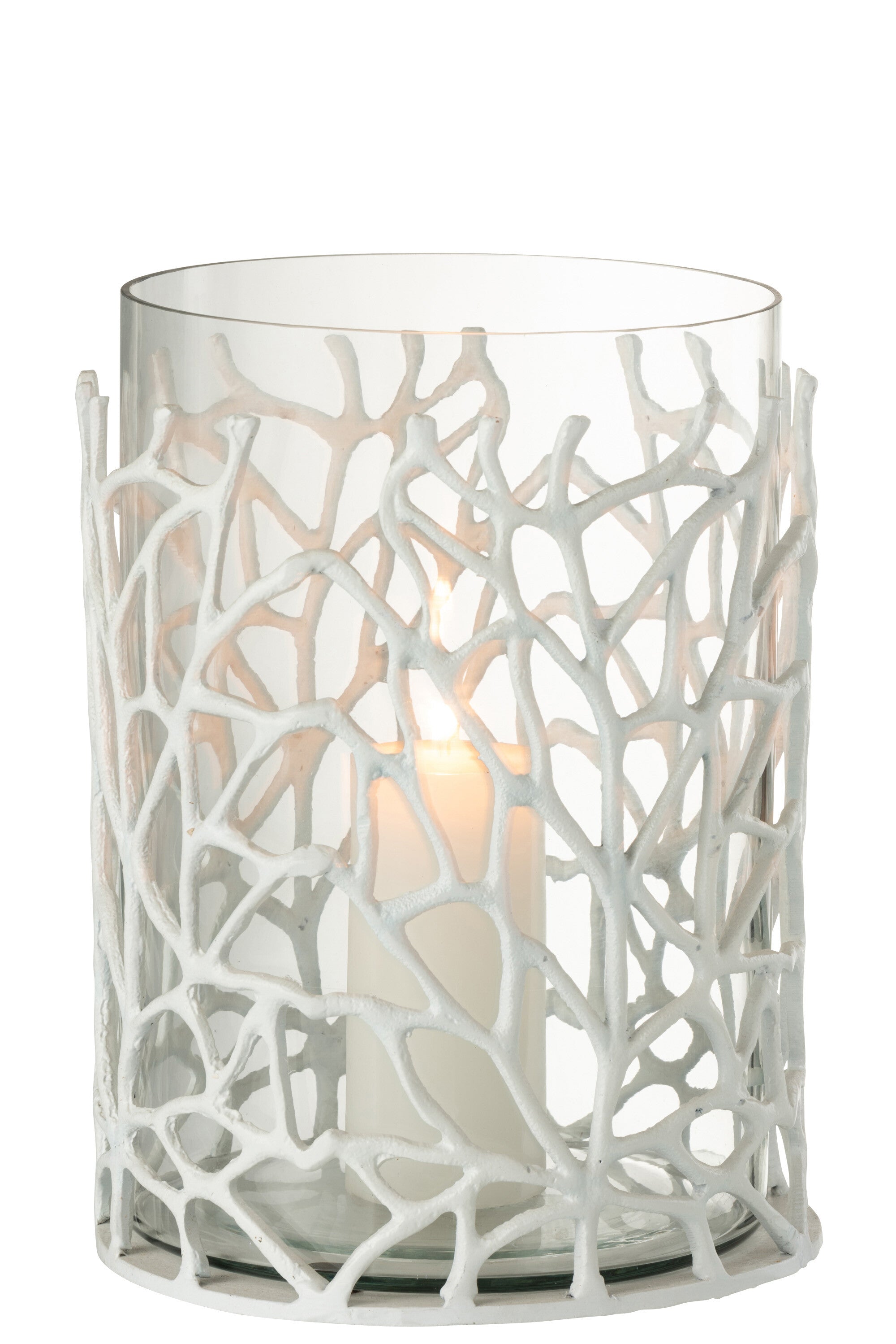 Orkaan Zee Metaal Wit