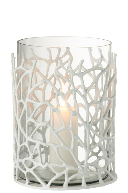 Orkaan Zee Metaal Wit