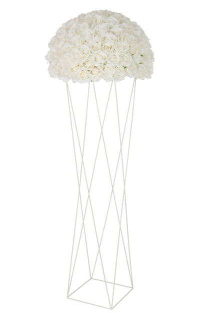 Ondersteuning Kruis Metaal Wit Groot