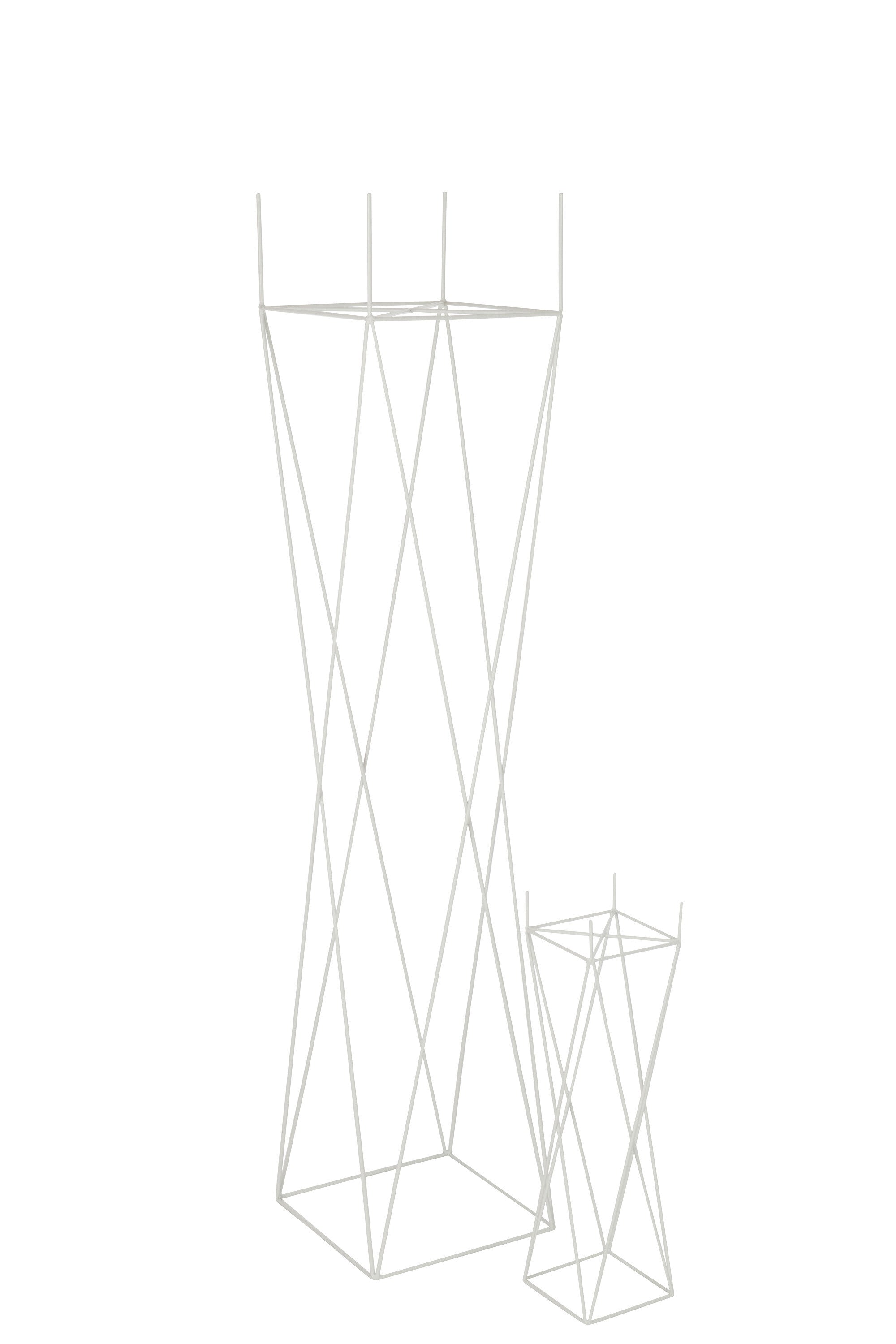Ondersteuning Kruis Metaal Wit Groot