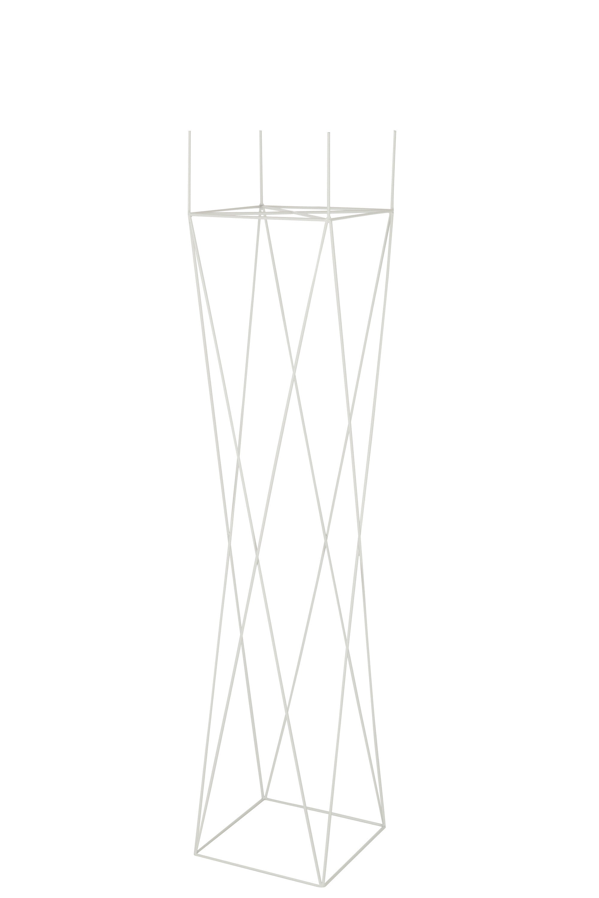 Ondersteuning Kruis Metaal Wit Groot