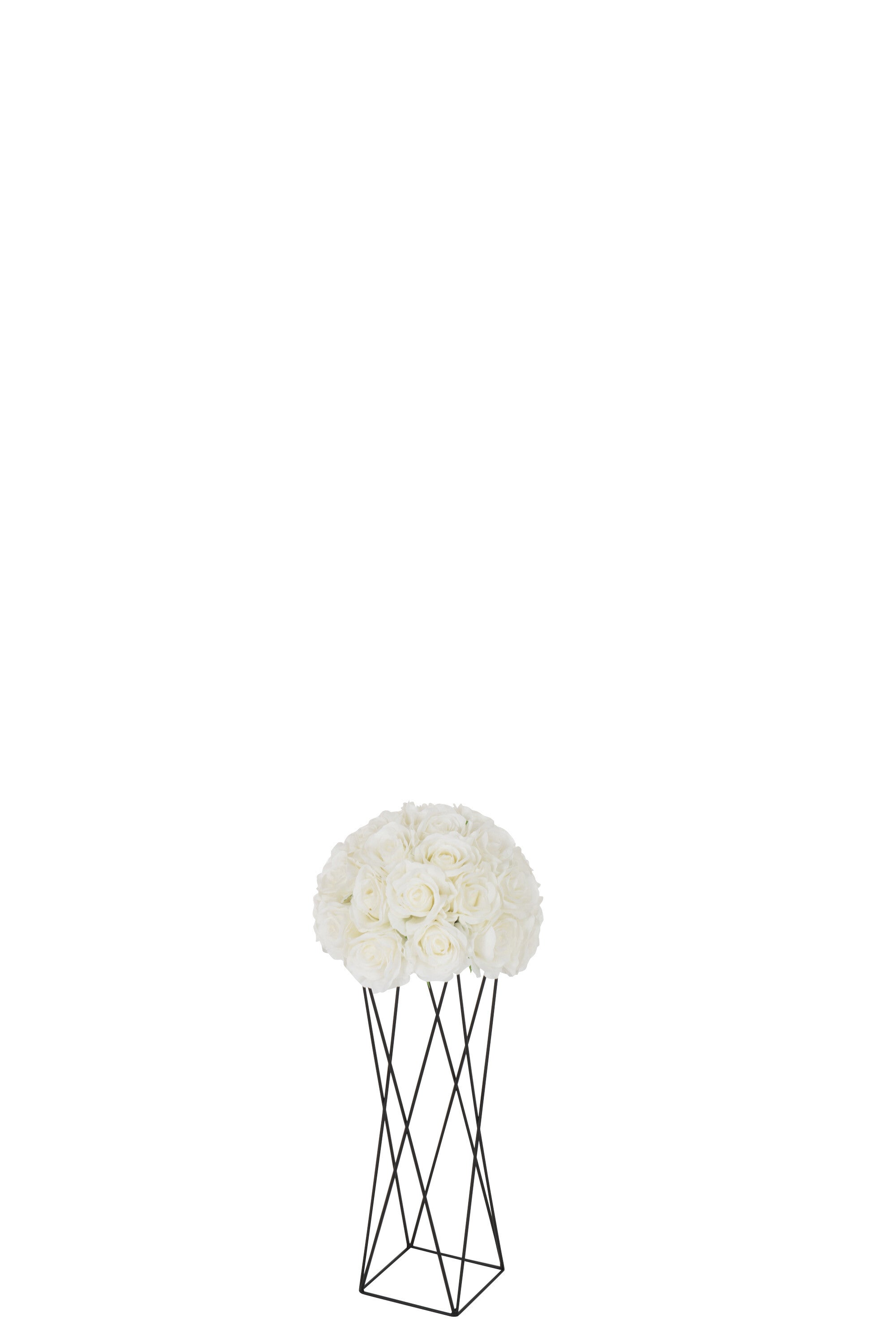 Ondersteuning Kruis Metaal Zwart Klein