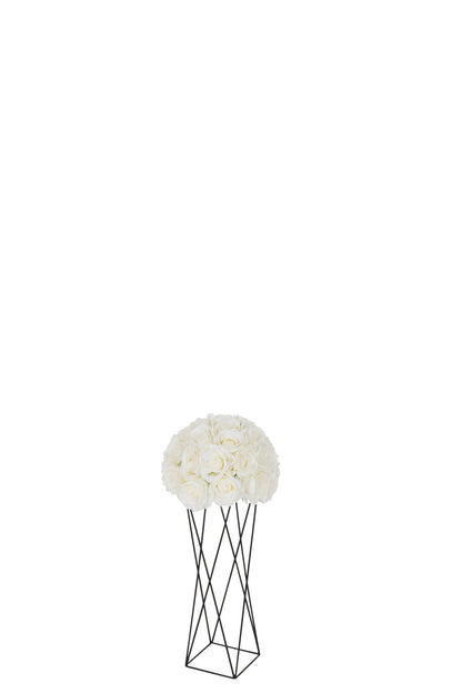 Ondersteuning Kruis Metaal Zwart Klein