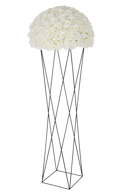 Ondersteuning Kruis Metaal Zwart Groot