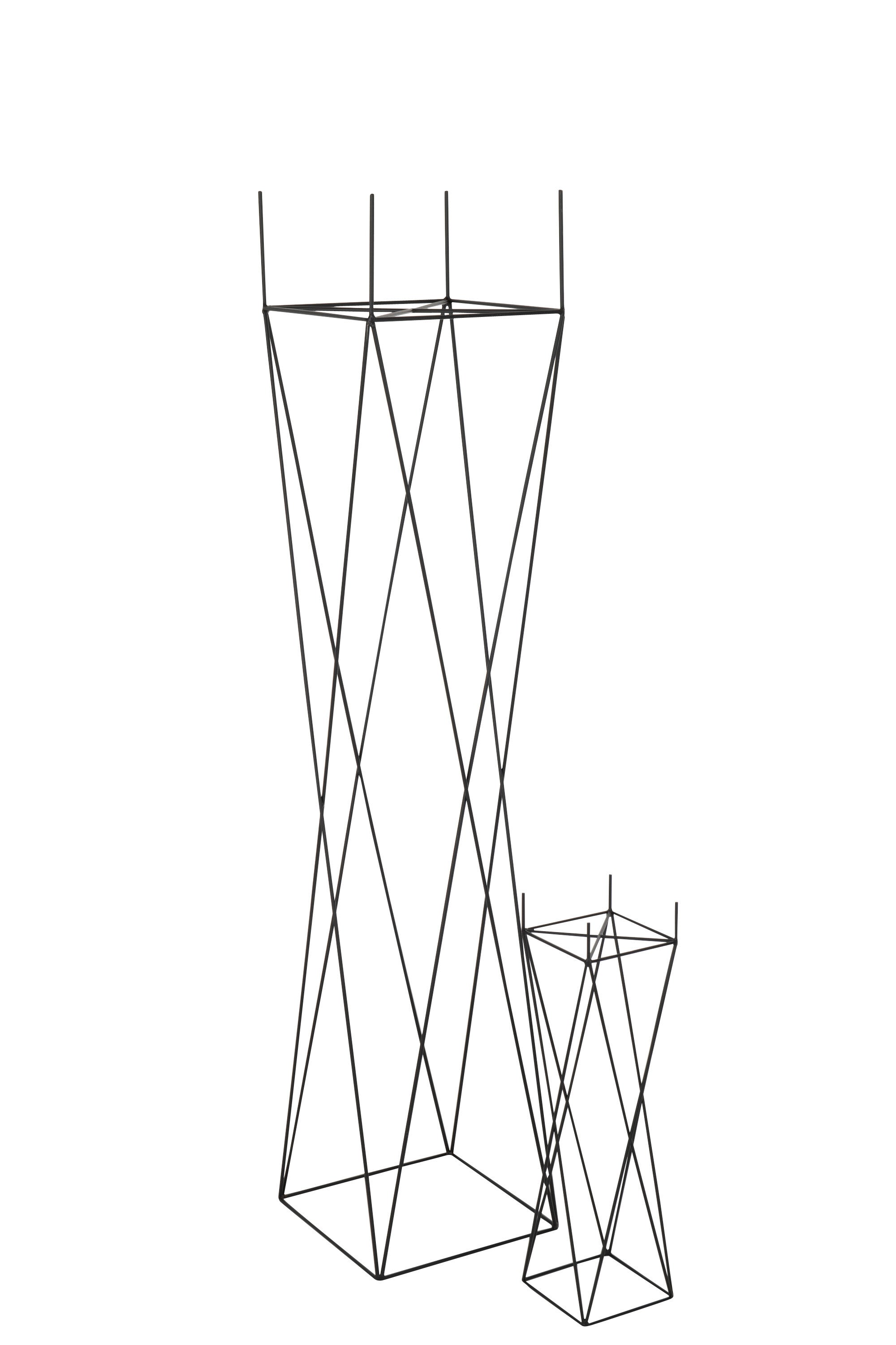 Ondersteuning Kruis Metaal Zwart Groot