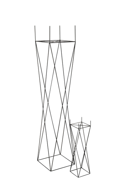 Ondersteuning Kruis Metaal Zwart Groot