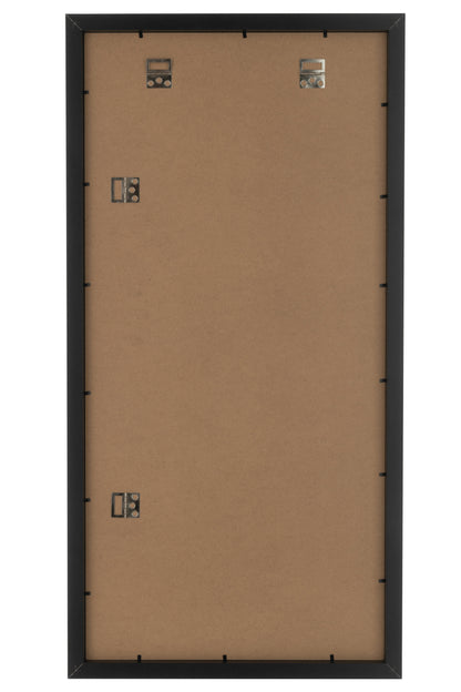 Fotolijst Wanddecoratie/Deurhanger Natuurlijk/Zwart Mdf