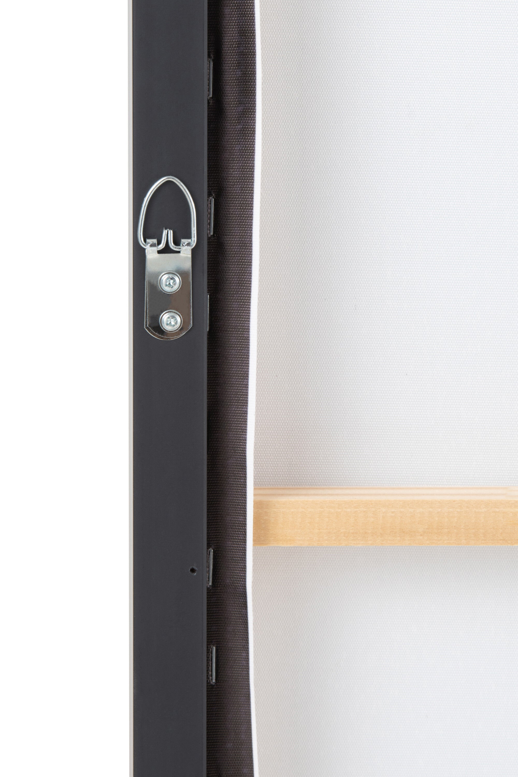 Frame Vrouw Canvas/Hout Wit/Zwart