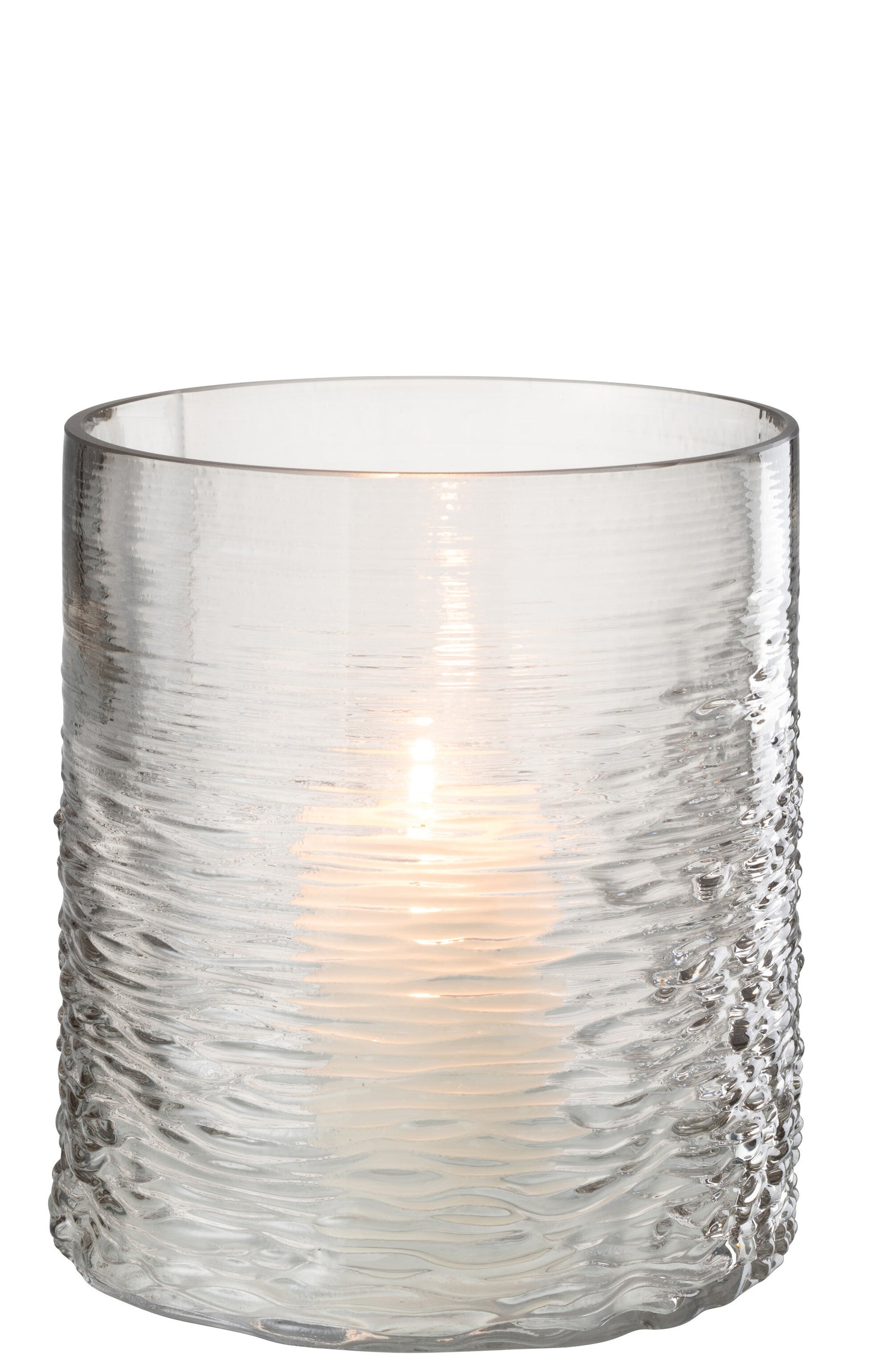 Orkaan Zeeglas Grijs Klein