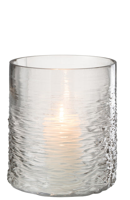 Orkaan Zeeglas Grijs Klein