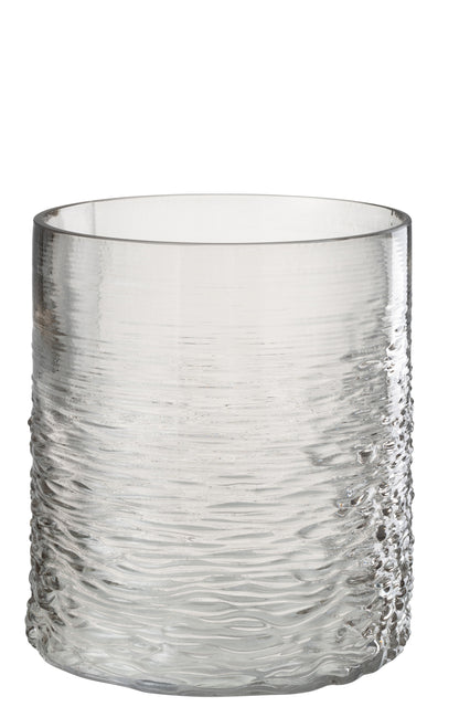 Orkaan Zeeglas Grijs Klein