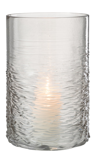 Orkaan Zeeglas Grijs Groot