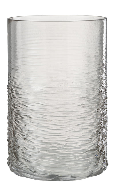 Orkaan Zeeglas Grijs Groot