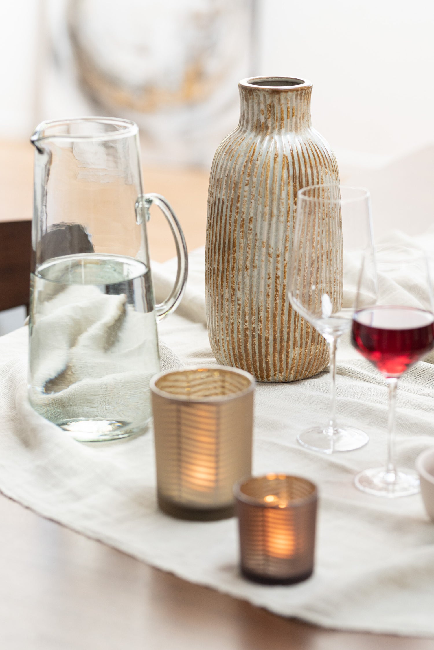 Karaf Ella Glas Transparant Xlarge