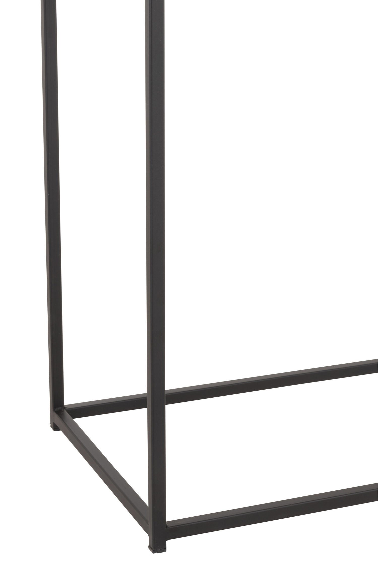 Console Zigzag Hout/Metaal Natuur/Zwart