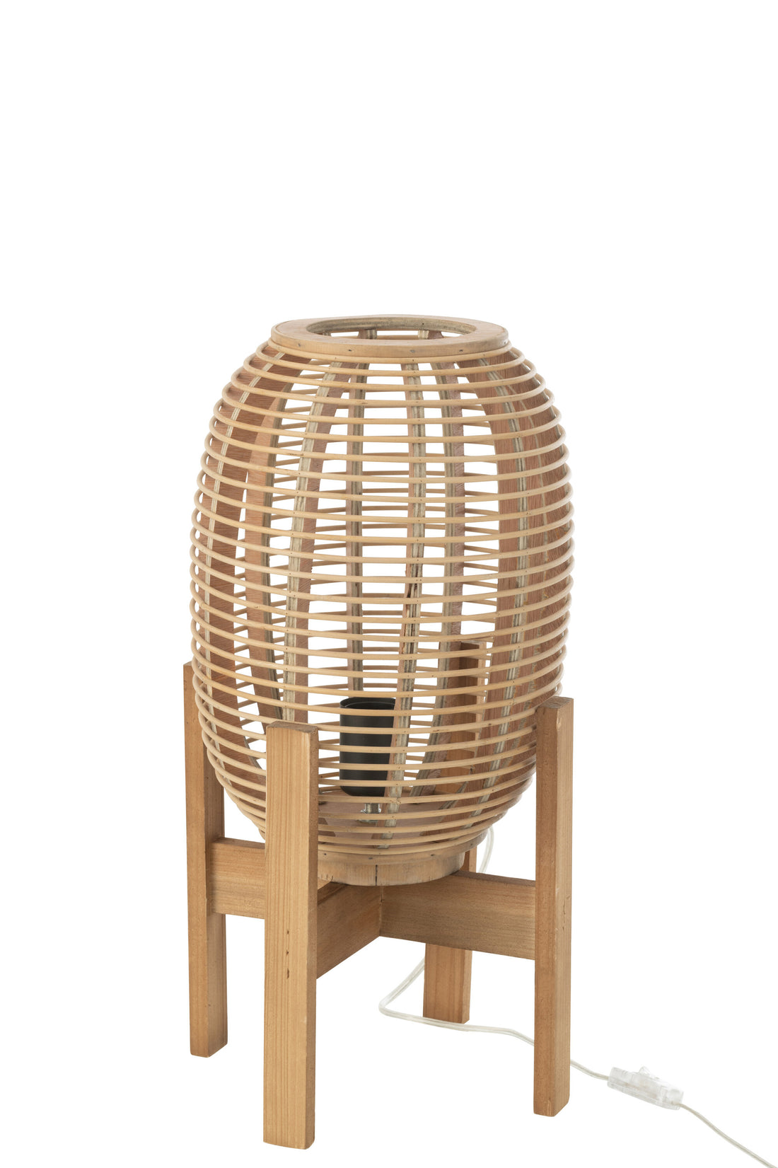 J-Line Lampstatief Noa Wd/Bamb Nat S
