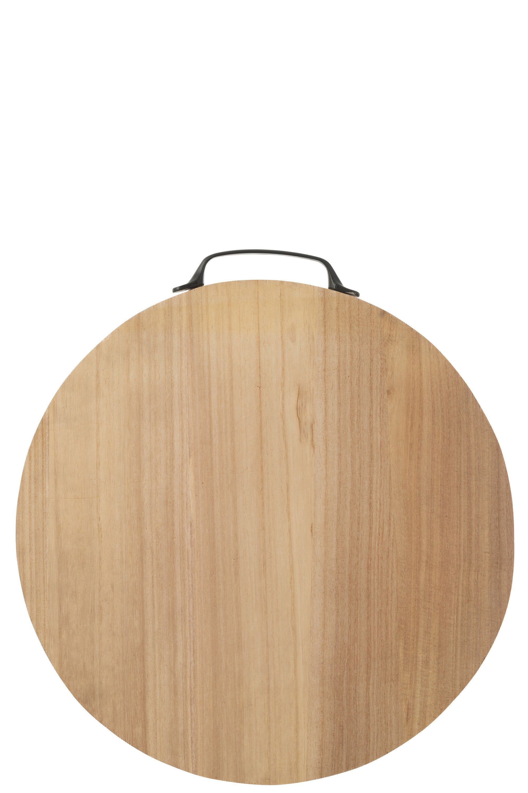 J-Line Rond snijplank - hout - naturel - L