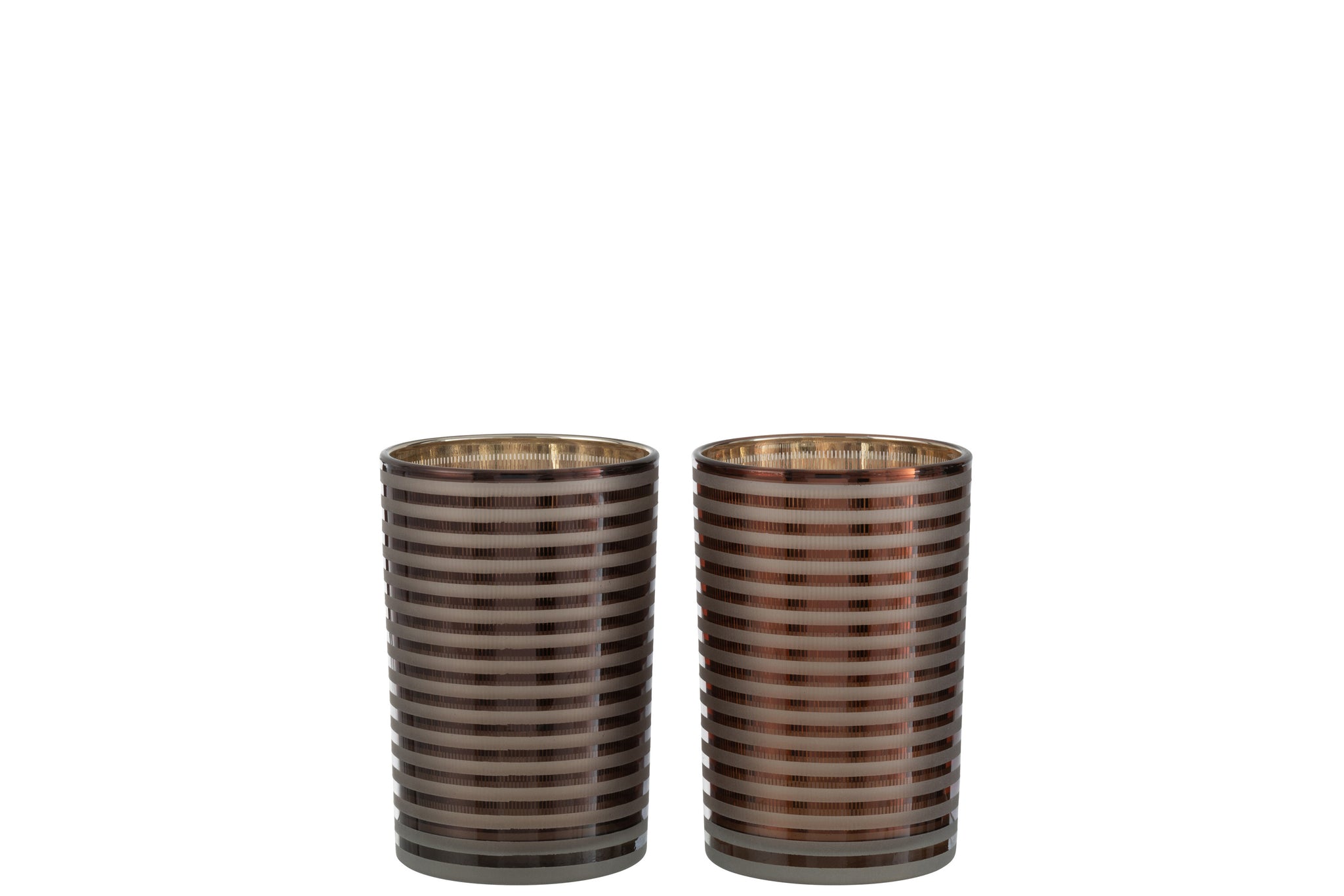 Orkaanstrepen Glas Br Medium