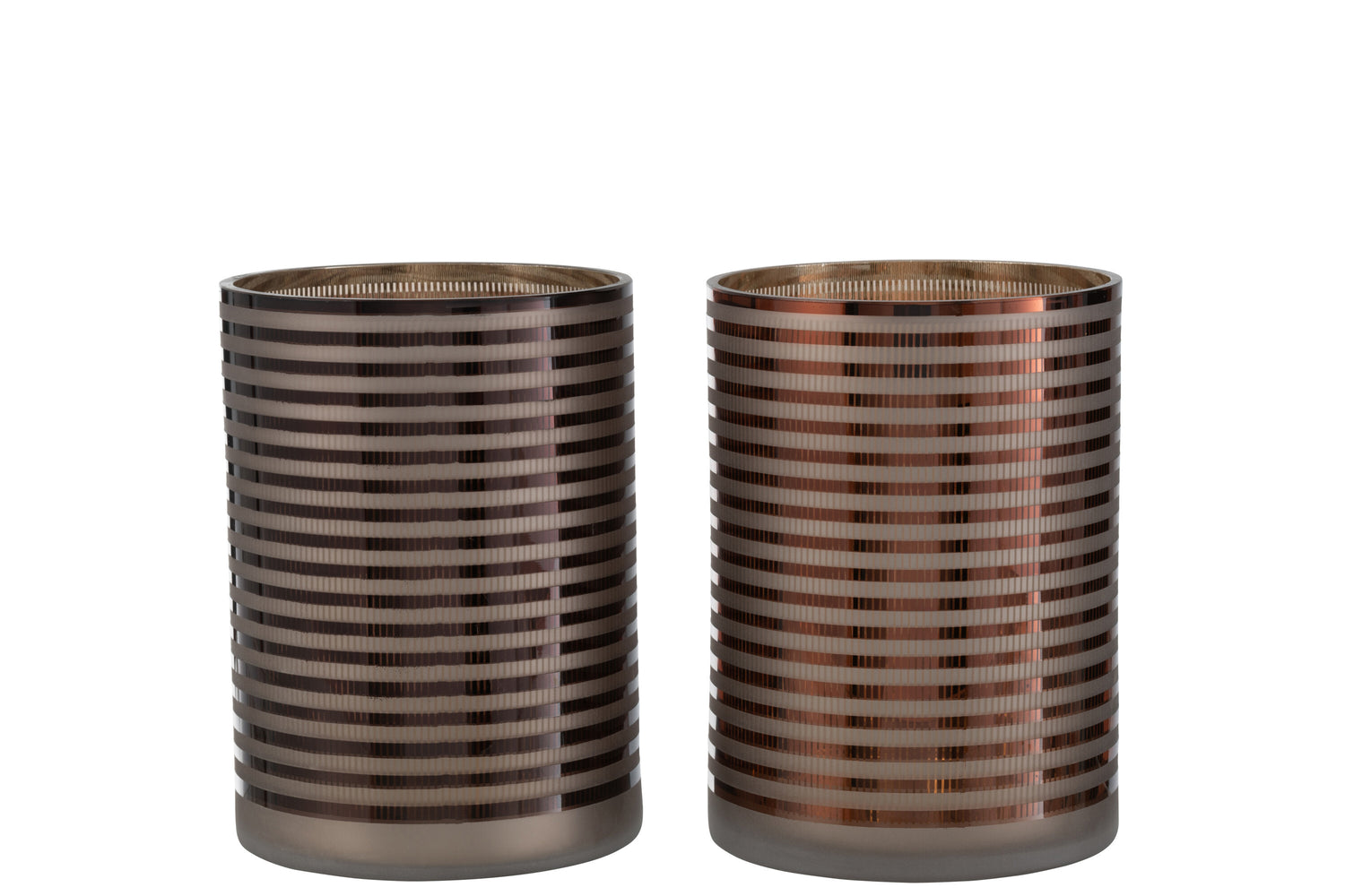 Orkaanstrepen Glas Br Groot