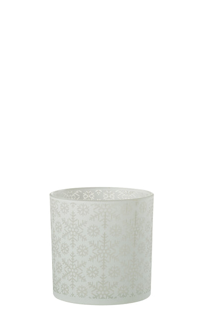 Orkaan Sneeuwglas Wit Groot