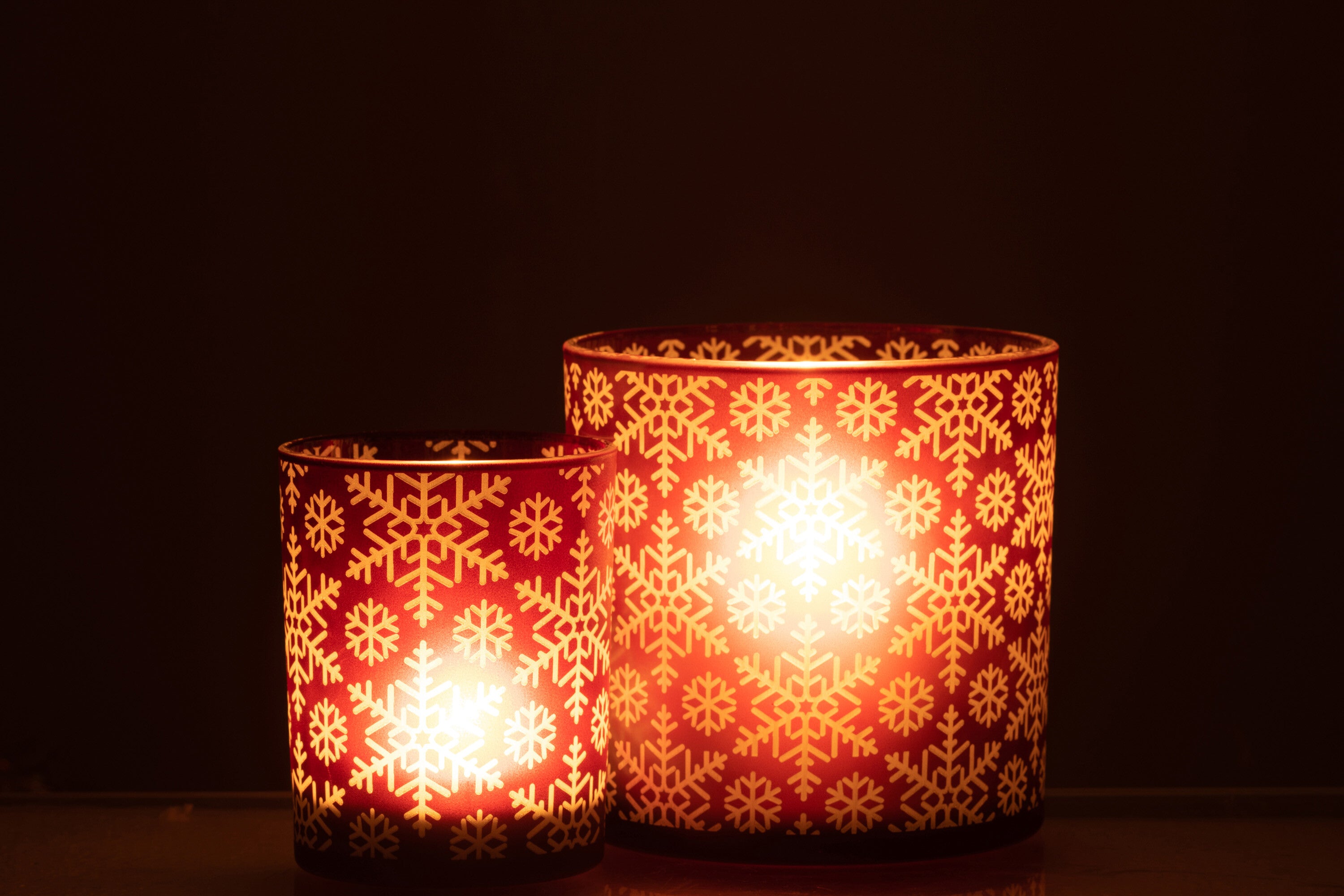 Orkaan Sneeuwglas Rood Groot