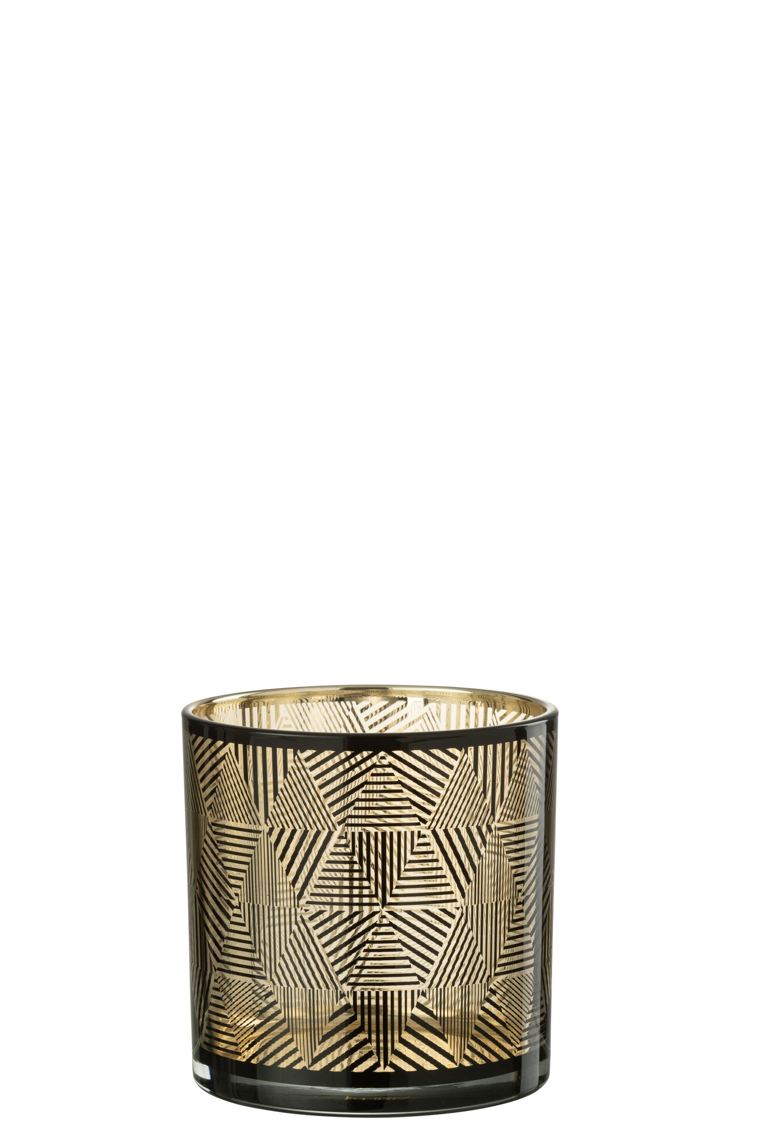 Orkaan Driehoeken Strepen Glas Br Medium