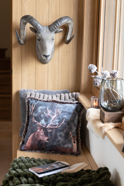 Geitenkop Poly Grijs