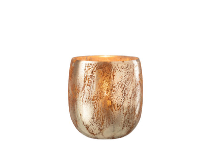 Hurricane Glas Bruin/Goud Medium