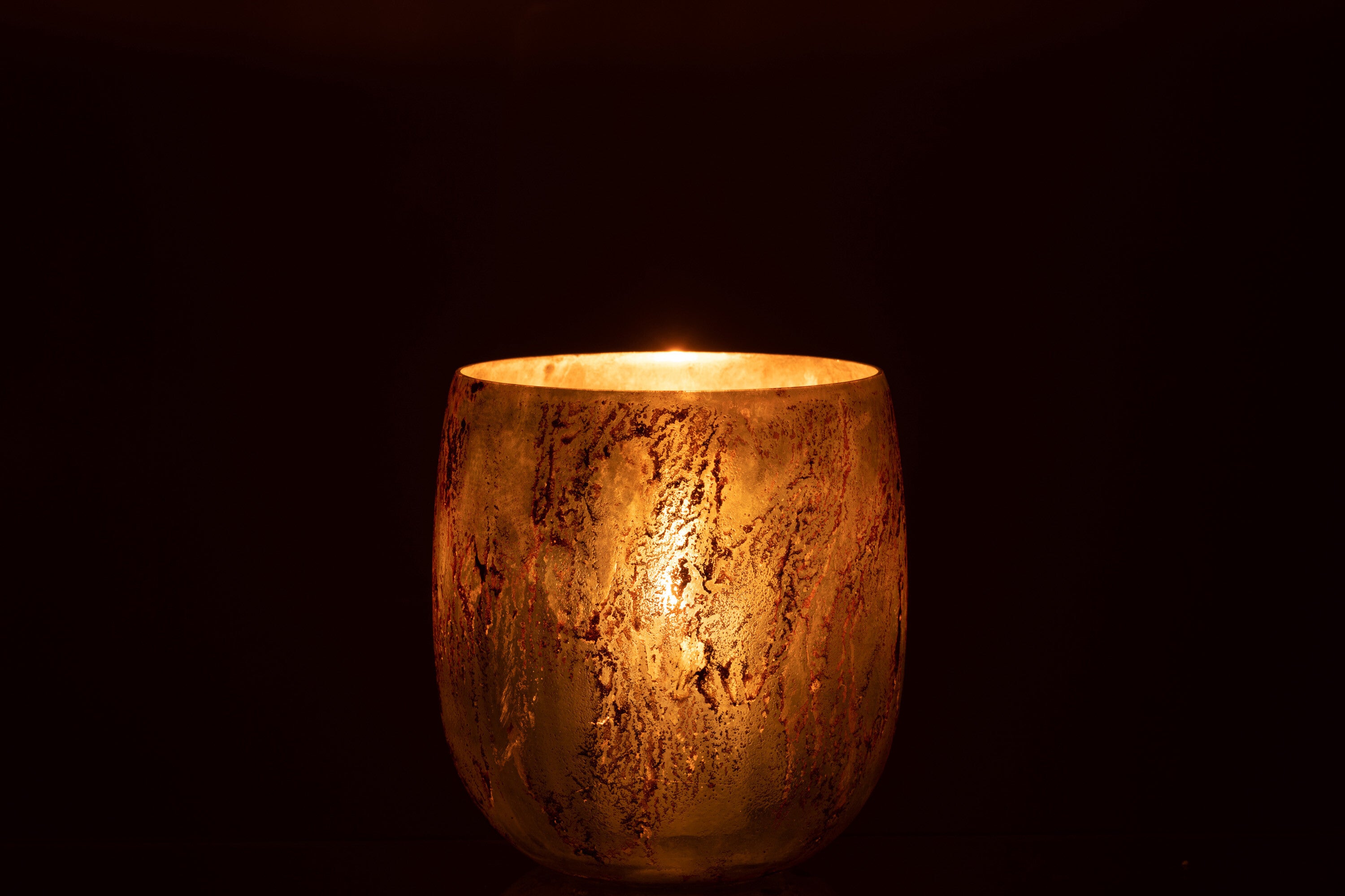 Hurricane Glas Bruin/Goud Medium