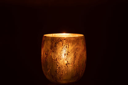 Hurricane Glas Bruin/Goud Medium