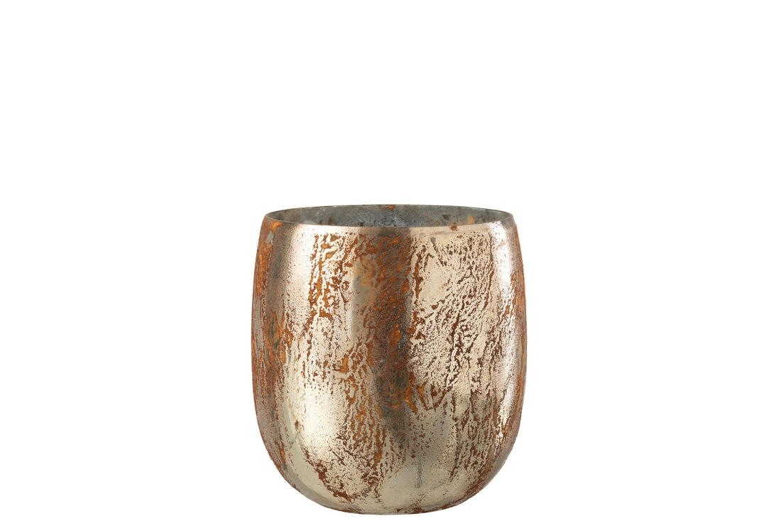 Hurricane Glas Bruin/Goud Medium