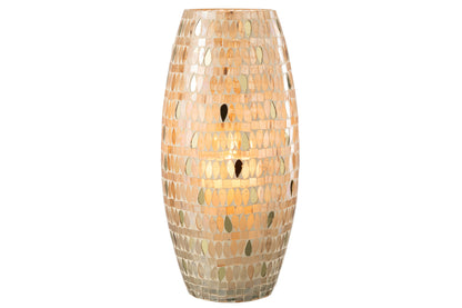 Orkaan Mozaïekglas Beige Groot