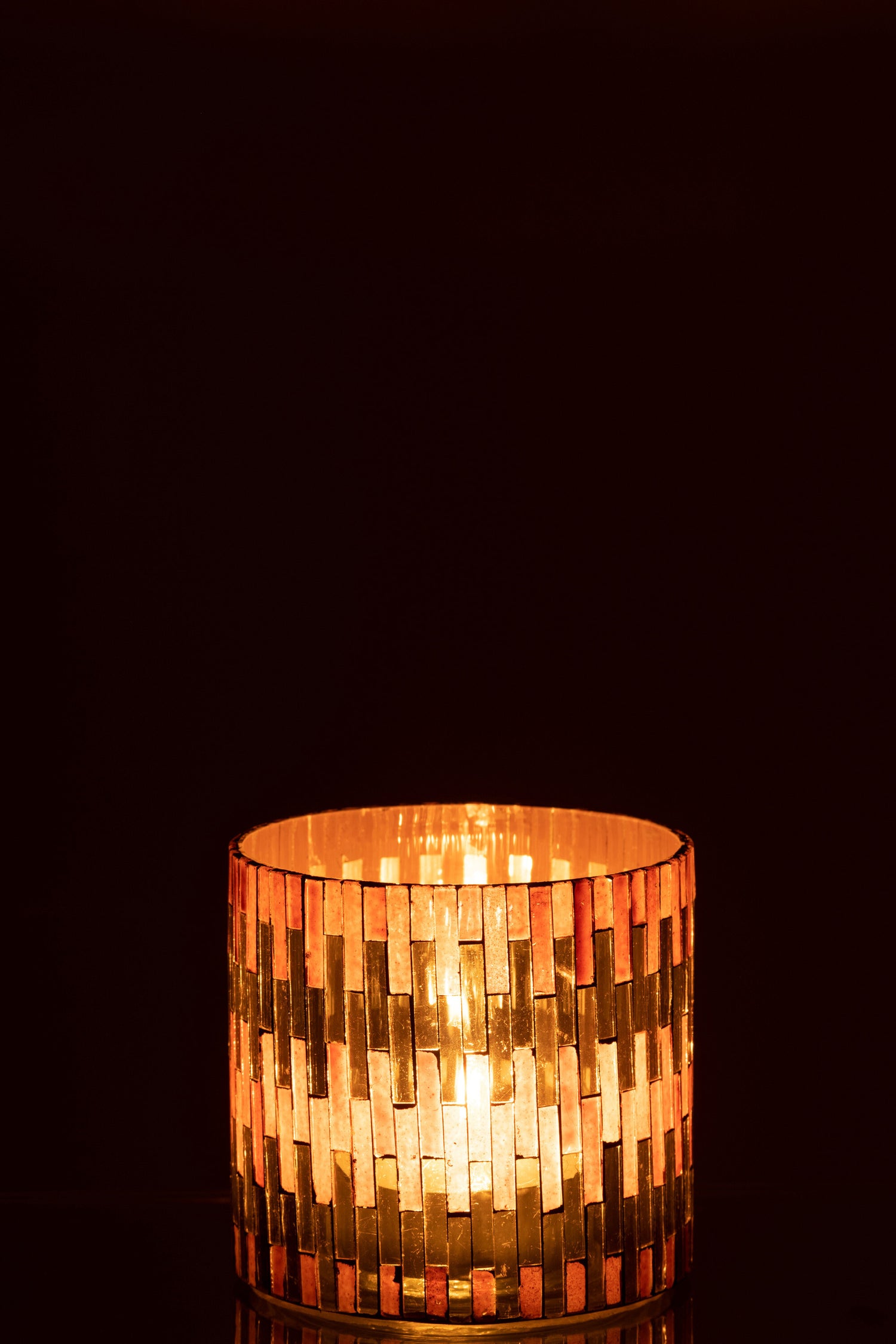 Orkaan Chic Glas Bruin/Goud Medium