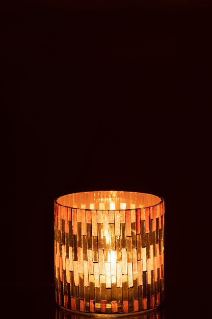 Orkaan Chic Glas Bruin/Goud Medium