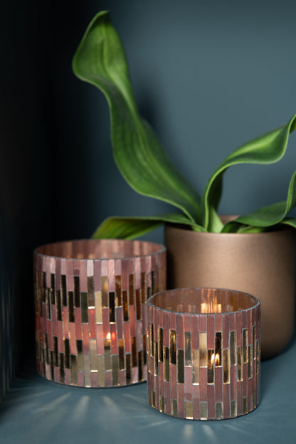 Orkaan Chic Glas Bruin/Goud Medium