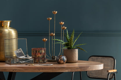 Orkaan Chic Glas Bruin/Goud Medium