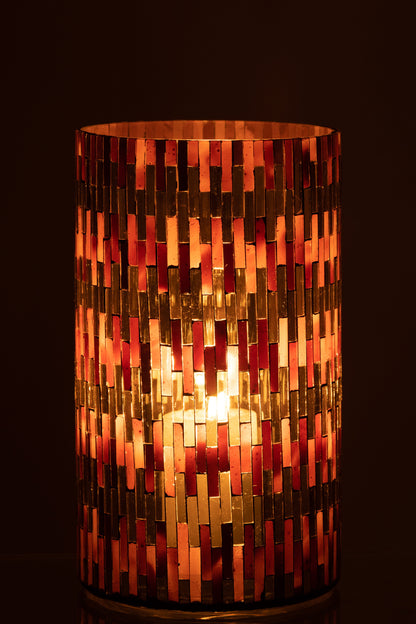 Orkaan Chic Glas Bruin/Goud Extra Groot