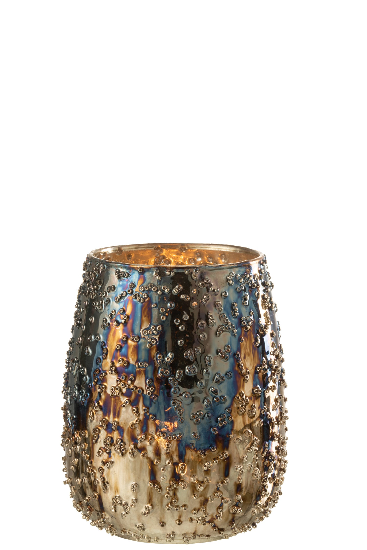 Orkaan Lise Glas Bruin/Goud Medium