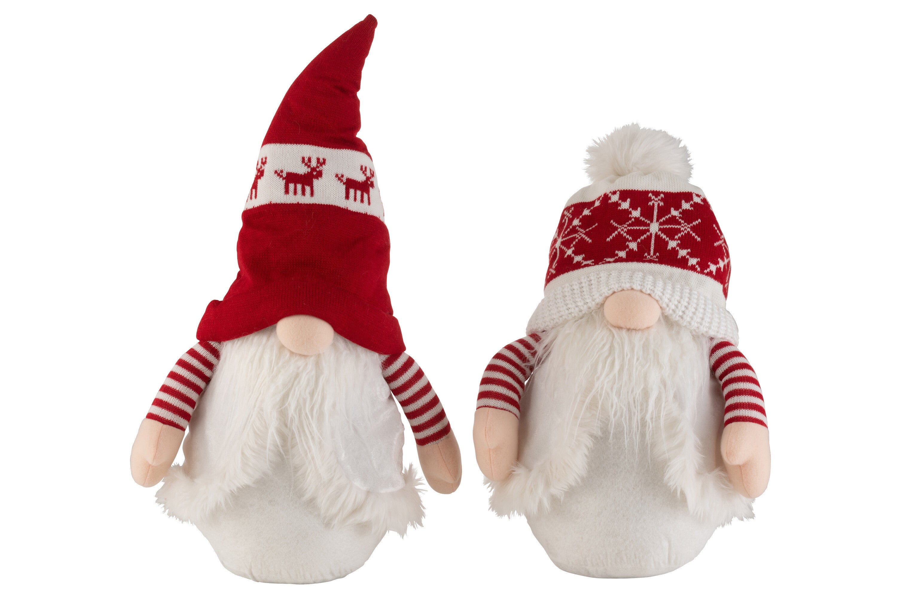 Gnoom Textiel Rood/Wit Medium Assortiment Van 2