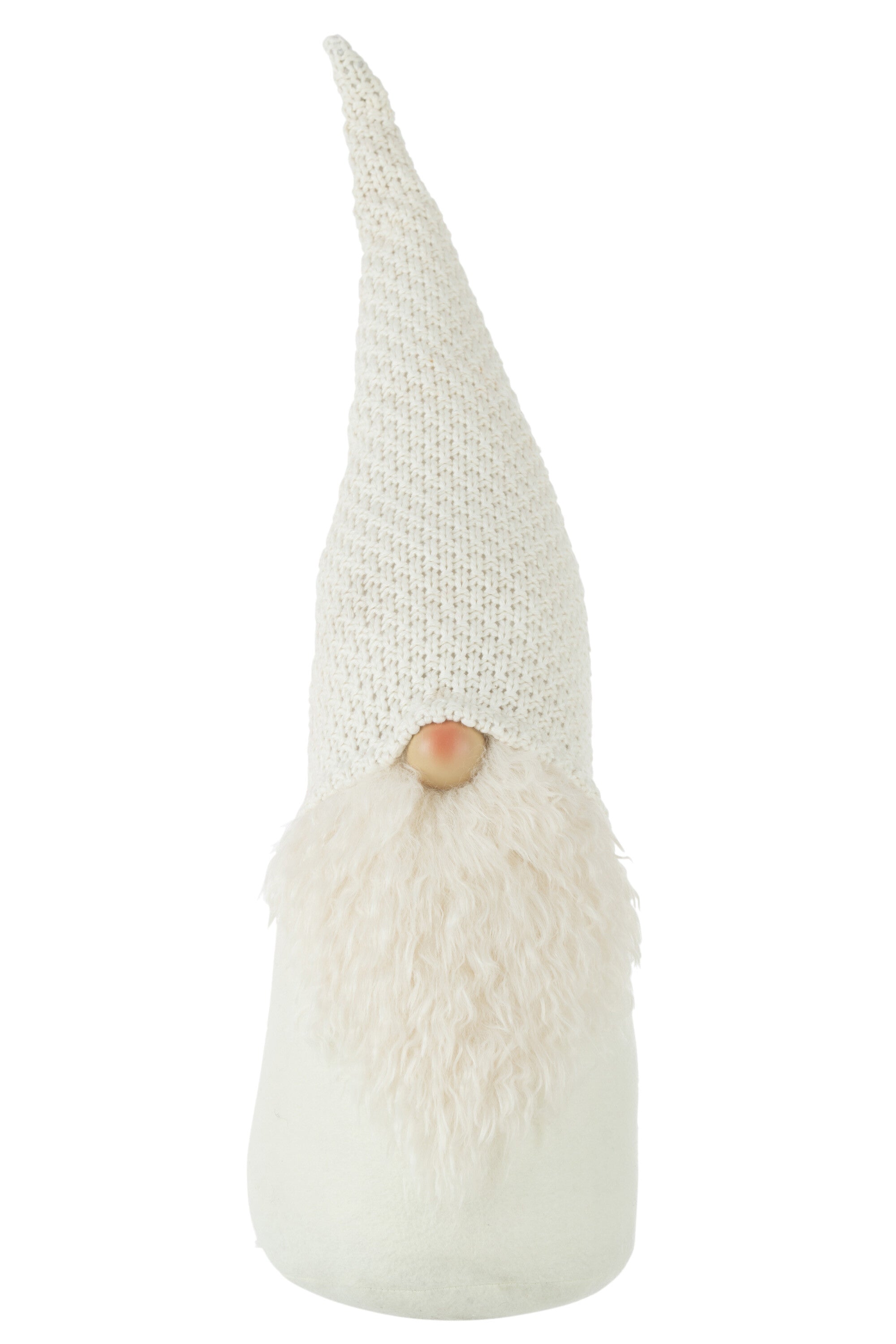 J-Line Kerstfiguren - polyresin - wit - groot