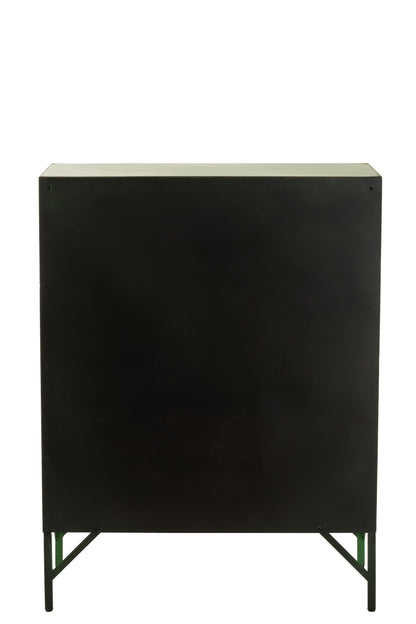 Kast 9 deuren Metaal Groen