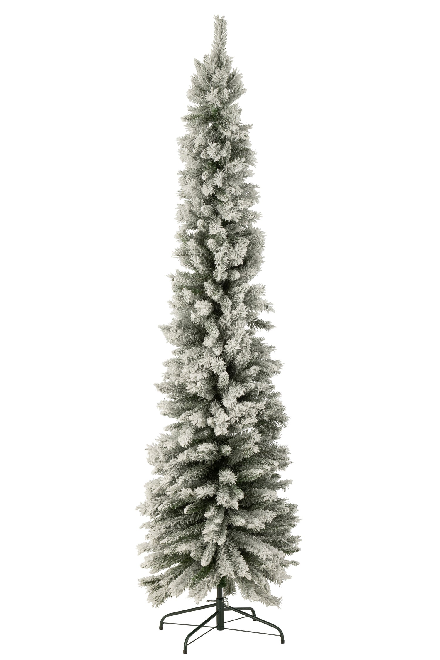 J-Line Kerstboom Plastic Klein Model Sneeuwgroen Groot